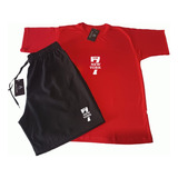Kit Shorts Tactel Camiseta