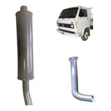 Kit Silencioso Caminhão Vw 7 110s 1987 A 1994 Com Miolo
