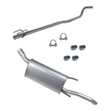 Kit Silencioso Escapamento Corsa Classic 2010 11 12 13 14 15