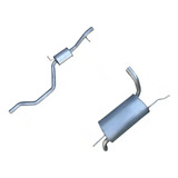 Kit Silencioso Escapamento Ecosport 2 0 4x4 2003 À 2011