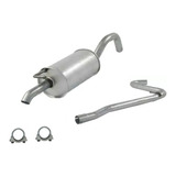 Kit Silencioso Escapamento Voyage G5 G6 1 6 2 Abraçadeiras