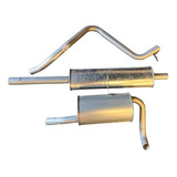 Kit Silencioso Traseiro Intermed  Megane gran Megane 1 6 16v