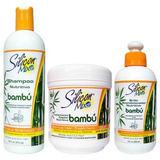 Kit Silicon Bambu Shampoo 473ml máscara450ml