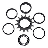 Kit Single Speed Muqzi Cog 14 Dentes espaçador Cassete Mtb