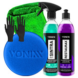 Kit Sintra Fast Limpador Apc Plásticos Restaurax Vonixx