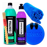 Kit Sintra Pro 1 5 Limpador Apc Plásticos Restaurax Vonixx