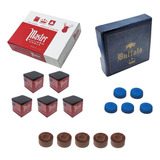 Kit Sinuca Sola Buffallo Giz Master Virola Celeron