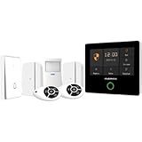 Kit Sistema De Alarme Inteligente Wifi Completo Com Painel Touch Compatível Com Tuya E Novadigital