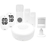 Kit Sistema De Alarme Inteligente Wifi Completo Compatível Com Tuya E Novadigital