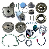 Kit Sistema Partida Eletrica Cgks Fan125 2005 2006 2007 2008