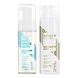 Kit Skelt Iluminador Corporal 120ml E Agua Bronzeadora 150ml
