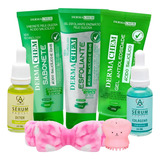 Kit Skin Care Limpeza Antioleosidade Completo C 2 Sérum