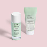 Kit Skin q Solução Duplo Combate 110ml Gel Limpeza 150ml Momento De Aplicação Dia noite Tipo De Pele Oleosa