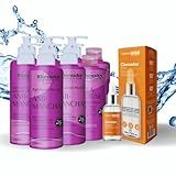 Kit Skincare Anti Manchas Efeito Peeling Com Hialurônico Sérum Clareador Dermachem