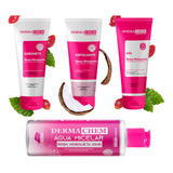 Kit Skincare Facial Cuidado Com A Pele Limpeza Profissional