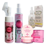 Kit Skincare Rosa Mosqueta Limpeza De