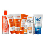 Kit Skincare Vitamina C Anti idade Clareador Dermachem