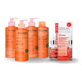 Kit Skincare Vitamina C Clareador Sérum Anti Envelhecumento