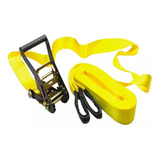 Kit Slackline Cinta 9 Metros X 50mm P 3 Toneladas Catraca