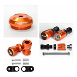 Kit Slider Dianteiro Traseiro Tampa De Motor Hornet Até 2007