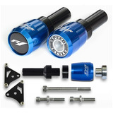 Kit Slider Dianteiro Traseiro Yamaha R1 2007 08 Azul