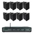 Kit Slim 4500 G5 + 4 Pares C621p  Jbl - Preto