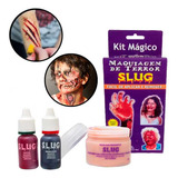 Kit Slug Maquiagem De Terror Halloween
