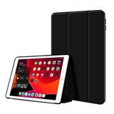 Kit Smart Cover iPad 7 10.2 + Capa Traseira + Película Vidro
