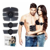 Kit Smart Fitness Ems Sem Fio Tonificador Barriga