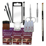 Kit Sobrancelha Profissional Henna