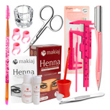 Kit Sobrancelhas Henna Makiaj