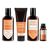 Kit Sobrebarba Shampoo Balm Óleo Condicionador Light My Fire