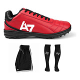 Kit soccer Chuteira Society