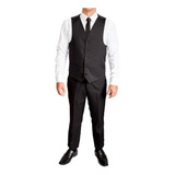 Kit Social Colete Calça Camisa Gravata Brinde