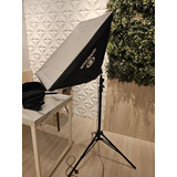 Kit Soft Box Girafa 3 50x70 Luz Contínua Original Greika