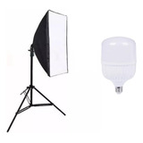 Kit Softbox 50x70 Luz Continua Tripé