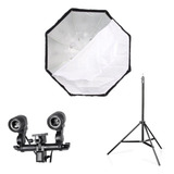 Kit Softbox 80cm Com
