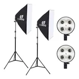 Kit Softbox Quadruplo Ideal
