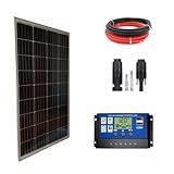 Kit Solar 155w Painel Fotovoltaica Placa Watts - Controlador 30a