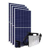 Kit Solar 4 Painéis 2 22kwp Hoymiles Micro Estrututura