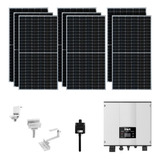 Kit Solar 8 Placas Mono 450w E Inversor Invt 3kw 3 6 Kwp
