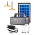 Kit Solar Completo 11000mah: 2 Lâmp Led E Carreg Universal