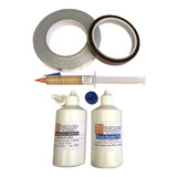 Kit Solda Manutenção Placa Fita Aluminio Kapton Fluxo Bga