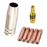 Kit Solda Mig 130 150 195 Bocal Bico Difusor
