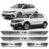 Kit Soleira Aço Inox Protetor De Porta Volkswagen Tsi Motor