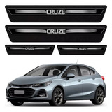 Kit Soleira Cruze 2013 2014 2015 2016 2017 2018 2019 Preto
