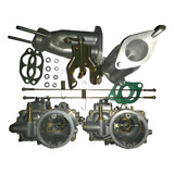 Kit Solex 40 Coletor Acionamento Fusca Puma Sp2 Brasília