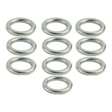 Kit Solid Ring Rings Argola Suporte Hook 10 Pçs 600lbs