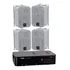 Kit Som Ambiente 4 60wrms Ll Donner Sp400 + Ht400 Bt Loja 
