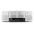 Kit Som Ambiente Amplificador Slim + Caixa + 10m Fio Frahm